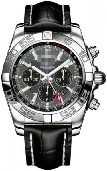 Custom Grey Watch Dial AB041012/F556-CROCD