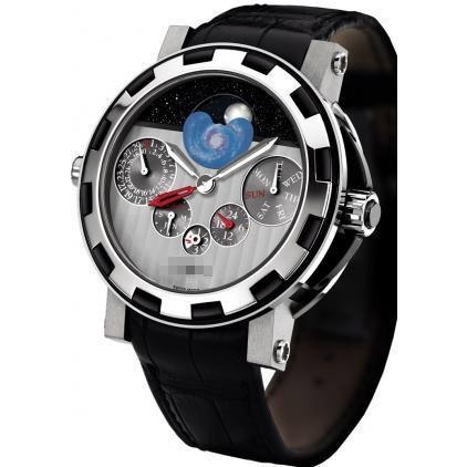 Wholesale Oem Men's 18k White Gold Automatic Watches AC.7021.34.M1000