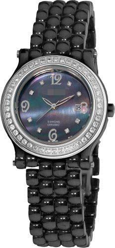 Custom Ceramic Watch Bands AK504BK