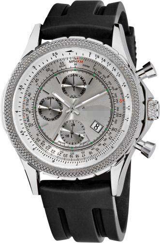 Custom Silver Watch Dial