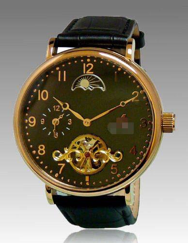 Custom Leather Watch Bands AK7117-MRGBLK