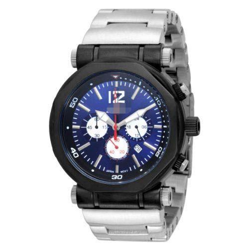 Custom Stainless Steel Watch Bands AK8921-MIPB BLU