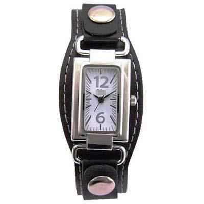 Custom Leather Watch Bands AL1005-BK