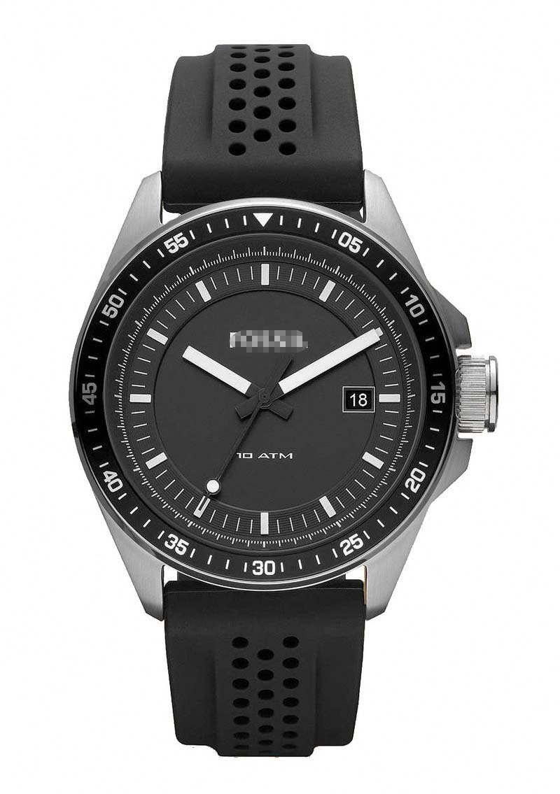 Custom Black Watch Face AM4384