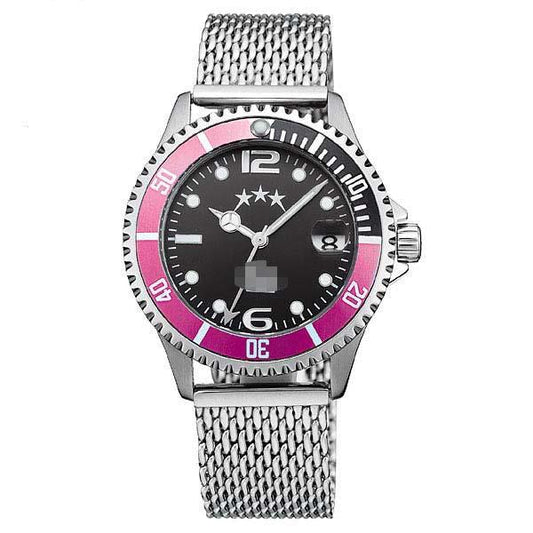 Customized Stainless Steel Watch Bands AQAD201LBKB