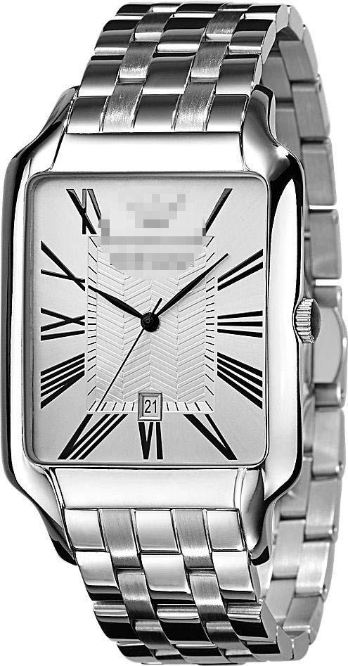 Custom Silver Watch Face AR0427