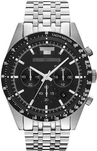 Custom Black Watch Face AR5988
