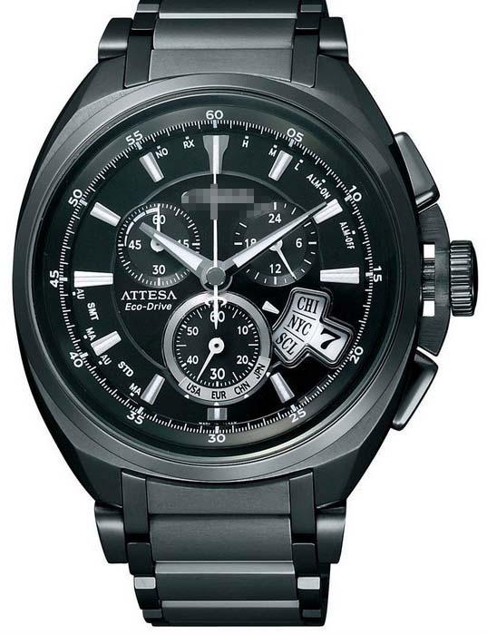 Custom Black Watch Dial ATD53-3012