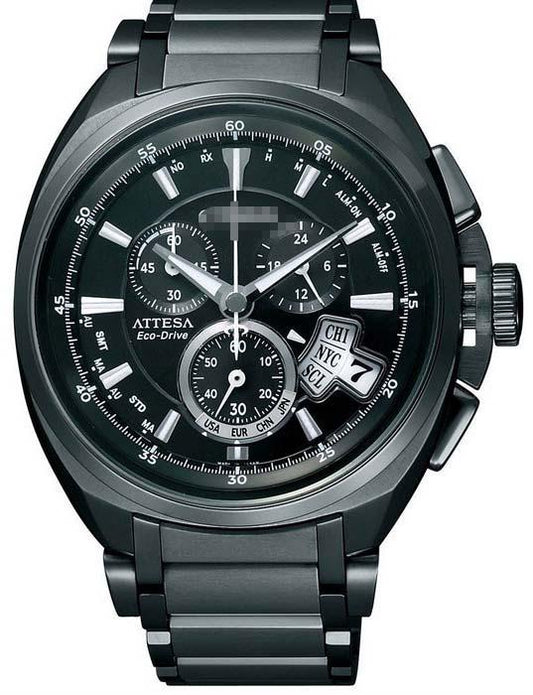 Custom Black Watch Dial ATD53-3012