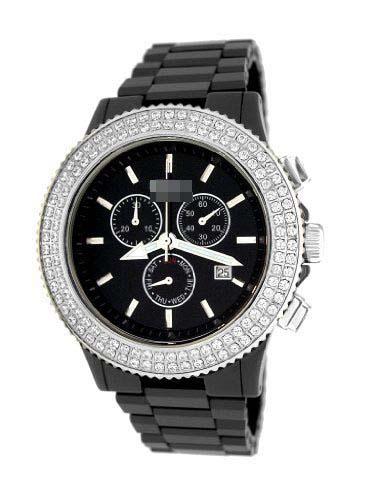 Custom Ceramic Watch Bands B266_BLK