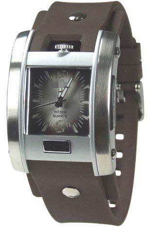 Custom Rubber Watch Bands BC0018BR