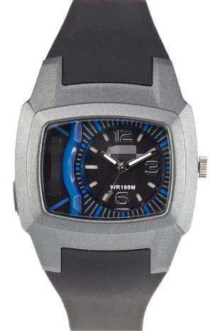 Custom Rubber Watch Bands BC0393BK