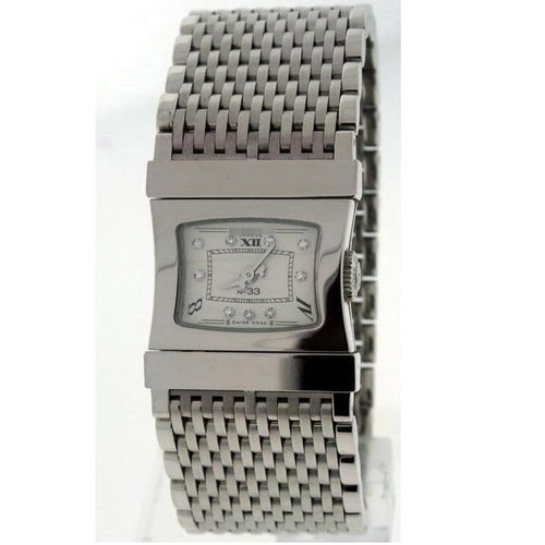Best Wholesale Elegant Ladies 18k White Gold Quartz Watches B338.503.109