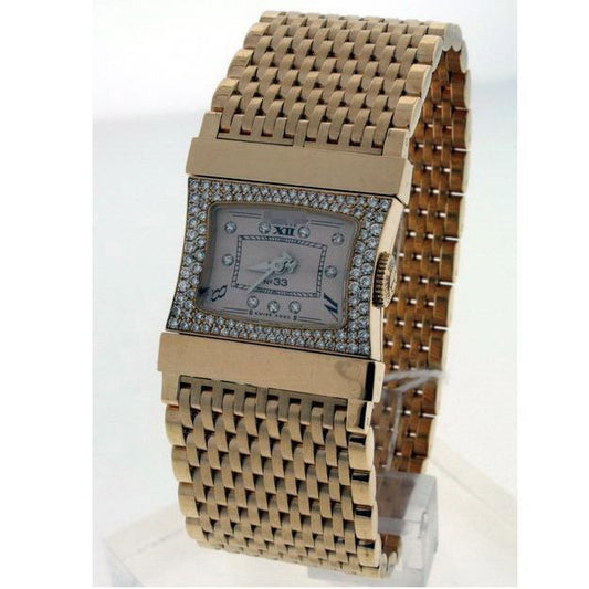 Best Wholesale Designer Ladies 18k Yellow Gold with Diamonds Quartz Watches B338.363.809