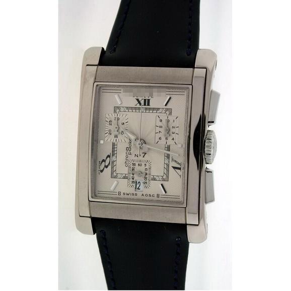 Best Wholesale Latest Trendy Men's 18k White Gold Quartz Watches B778.510.610