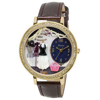 Wholesale Leather Watch Bands BL933-BR