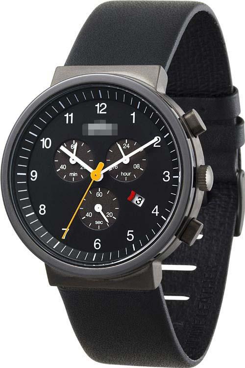 Customized Leather Watch Straps BN0035BKGNBKG