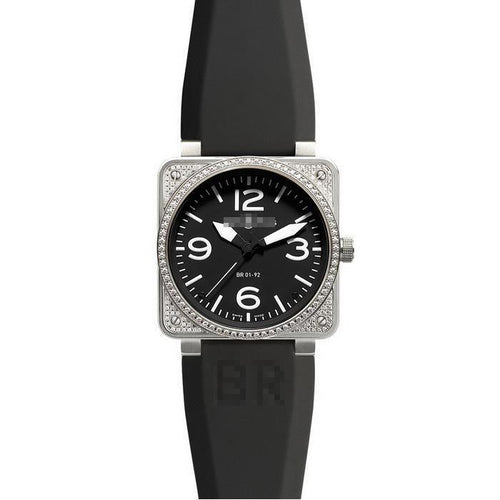 Best Wholesale Latest Trendy Men's Stainless Steel with Diamonds Automatic Watches BR01-92