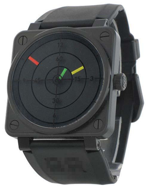 Customized Black Watch Dial BR01-92-Radar