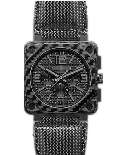 Customised Rubber Watch Bands BR01-94-CA-FIBER-PHAN