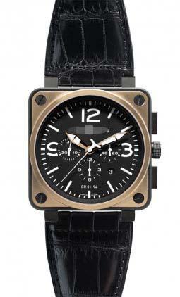 Custom Black Watch Dial BR01-94