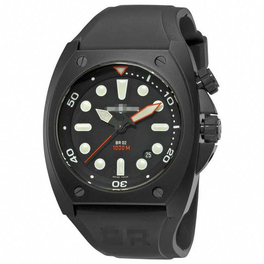 Customised Black Watch Dial BR02-92-Pro