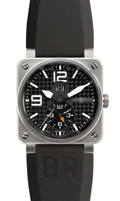Custom Made Black Watch Dial BR03-51-Gmt
