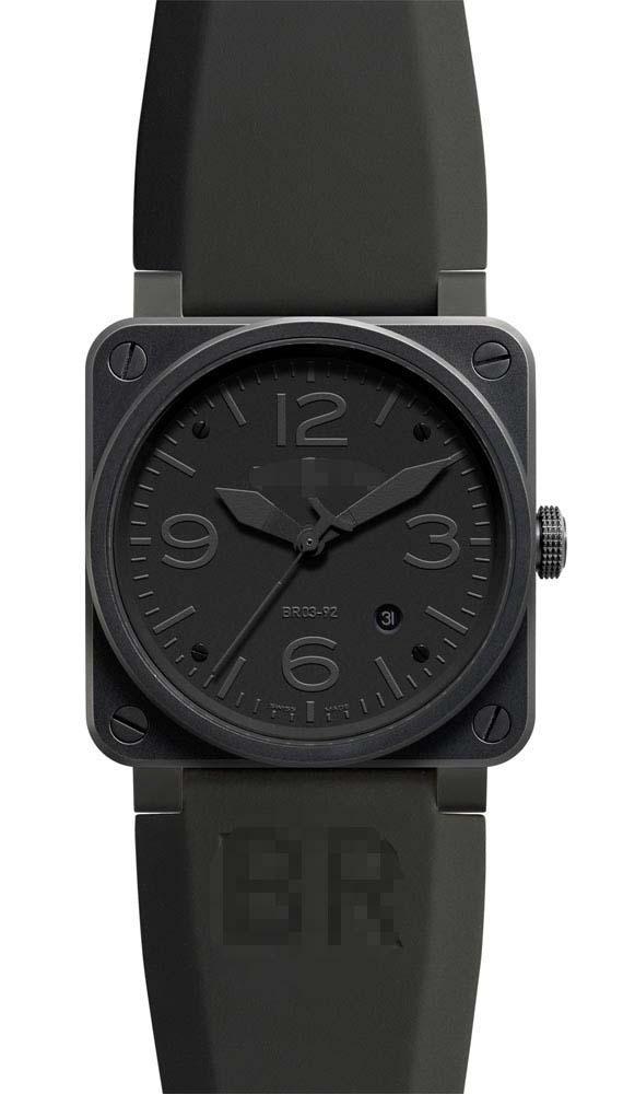 Custom Black Watch Dial BR03-92-Phantom