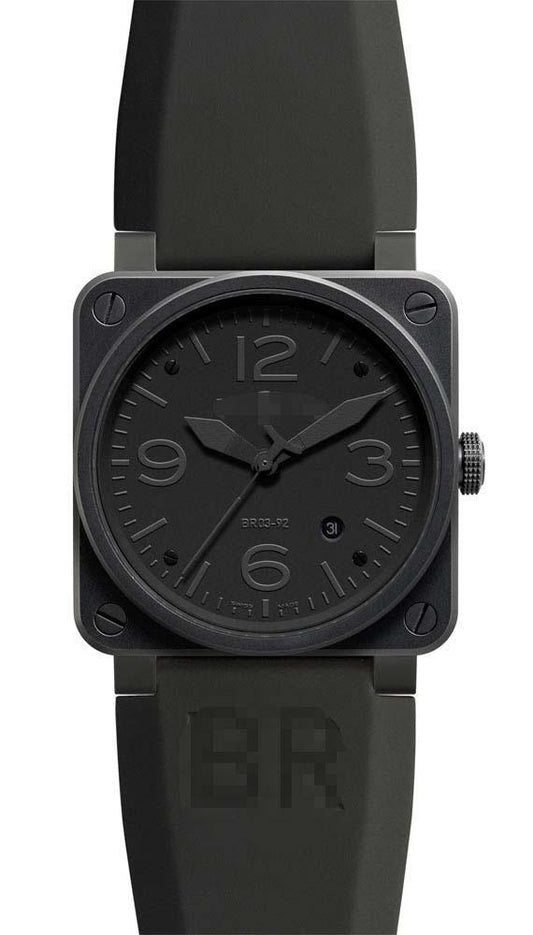 Custom Black Watch Dial BR03-92-Phantom