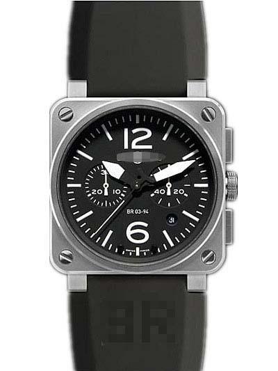 Custom Watch Dial BR03-94-BL-ST