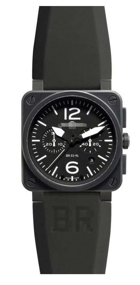 Custom Black Watch Dial BR03-94-Carbon