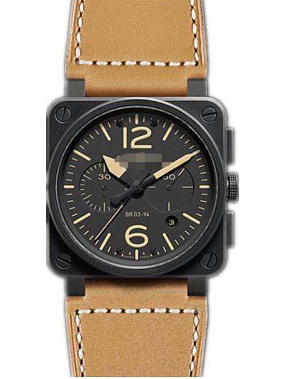 Wholesale Leather Watch Straps BR03-94-CHR-HERITAGE