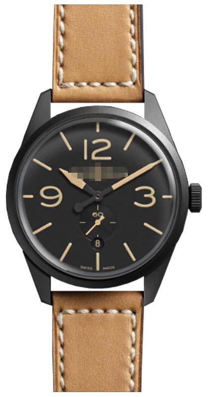 Custom Black Watch Dial BR-123-Heritage
