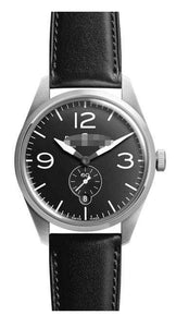 Customized Leather Watch Straps BR-123-Original-Black