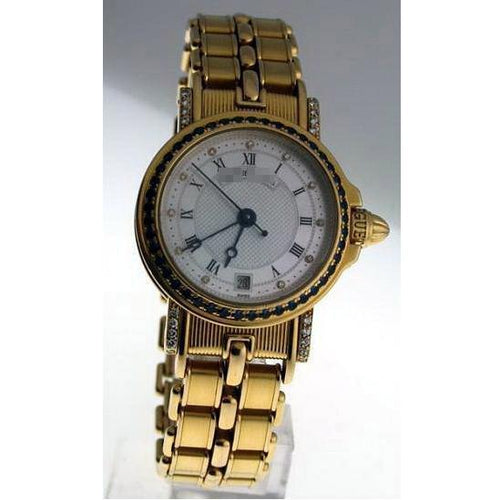 Wholesale Fashion Ladies 18k Yellow Gold with Diamonds Automatic Watches 8400ba/52/a40