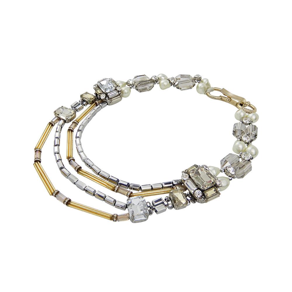 Custom Unique Art Deco Beaded Handmade Necklace