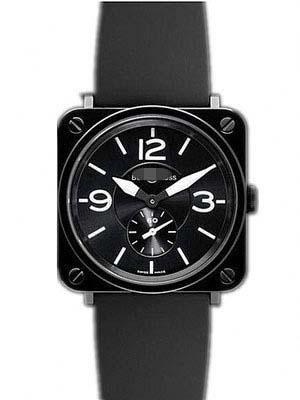 Custom Watch Dial BRS-BLKCERA-RUBBER