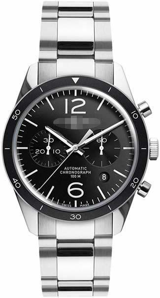 Wholesale Black Watch Face BRV-126-BL-BE_SST