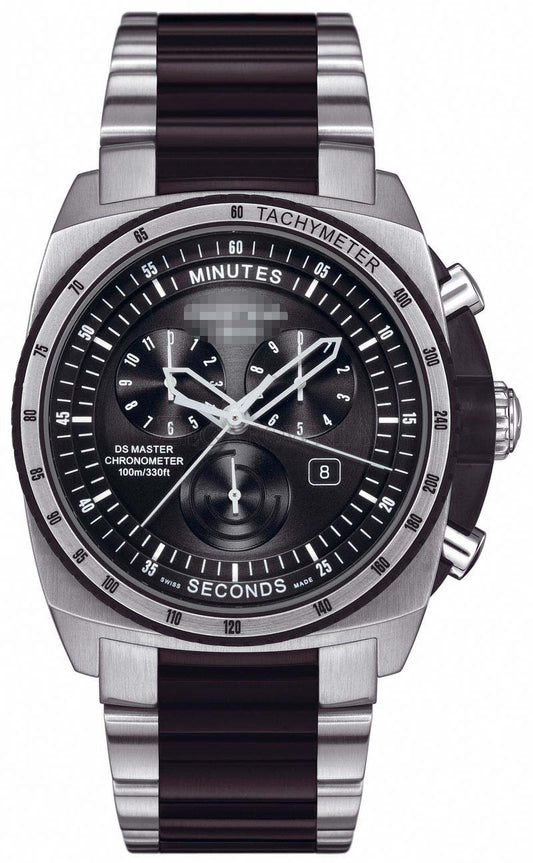Customized Black Watch Face C015.434.22.050.00