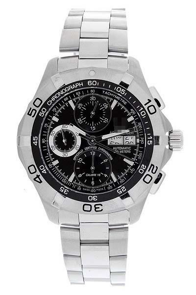 Custom Black Watch Dial CAF5010.BA0815
