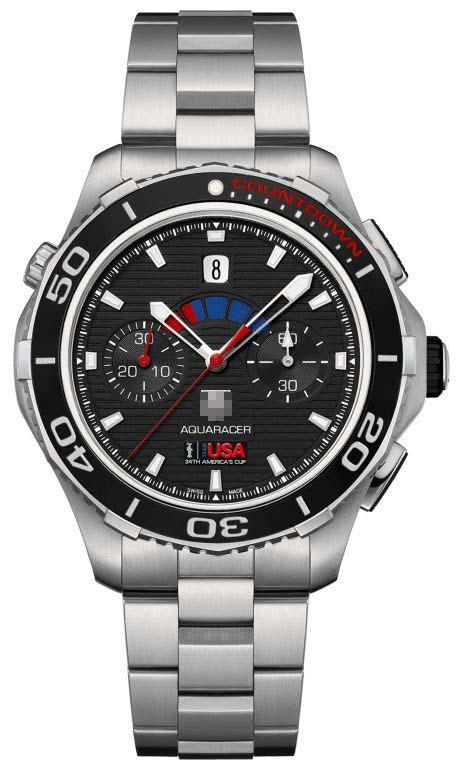 Custom Black Watch Dial CAK211B.BA0833