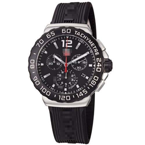 Customize Black Watch Dial CAU1110.FT6024