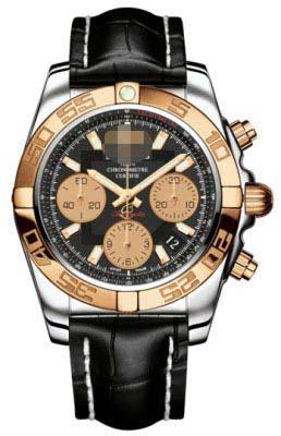 Custom Made Black Watch Face CB014012/BA53-CROC
