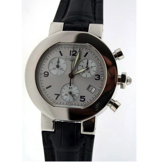 Custom made Men's 18k White Gold Watches 