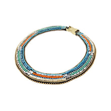 Load image into Gallery viewer, Custom Handcrafted Himalayas Embroidery Choker Necklace