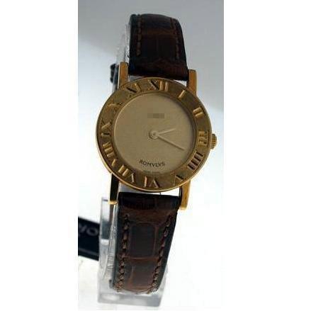 Wholesale Shop Hot Designer Customize Ladies 18k Yellow Gold Quartz Watches 161.101.56.0000