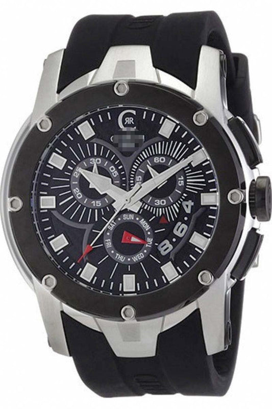 Custom Black Watch Face CRA041E224G