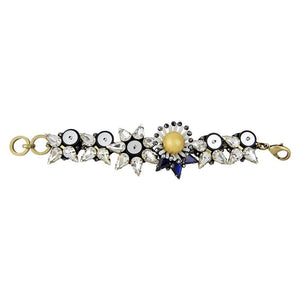 Custom Guanajuato Crystal Embroidered Handmade Bracelet