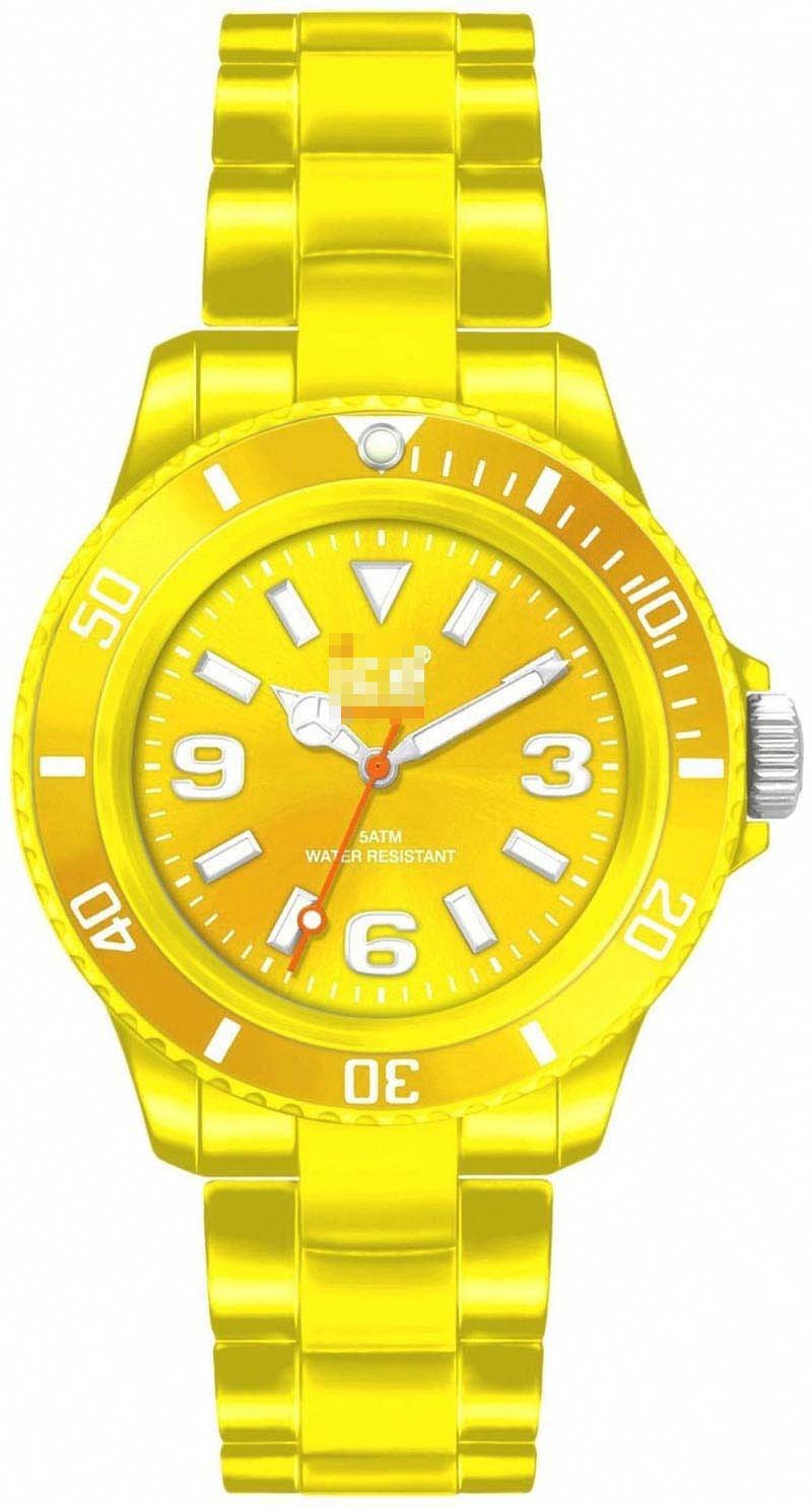 Custom Yellow Watch Dial