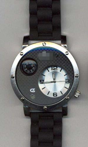 Custom Rubber Watch Bands CX328015BSBK